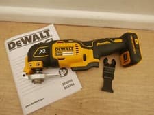 Image of DeWALT DCS356 18v 3 speed oscillating multi tool bare unit + FREE DT20701 blade