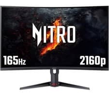 Image of ACER Nitro XZ323QKP1 4K Ultra HD 31.5" Curved VA LCD Gaming Monitor - Black