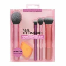 Image of Real Techniques Everyday Essentials Brush Set, Face + Eye + Cheek.Imperfect Pack