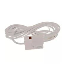 Image of 5 METRE 1 WAY (APPROX) EXTENSION LEAD 1 SOCKET  13 AMP WITH NEON INDICATOR