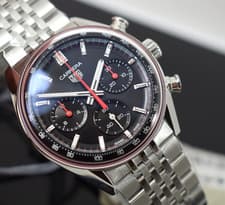 Image of new tag heuer carrera cbs2114.ba0053 £6700 full tag heuer warranty until 2031 yr