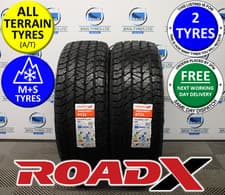 Image of X2 265/60R18 265 60 18 110T M+S ROADX RXQUEST AT21 ALL TERRAIN NEW TYRES (PAIR)
