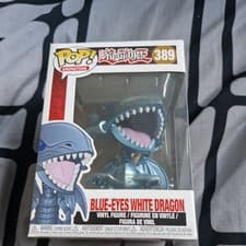 Image of Blue-Eyes White Dragon Yu-Gi-Oh! Funko Pop Vinyl #389