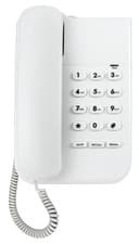 Image of Binatone Corded Telephone Single Home Desk Phone Volume Control White 5529610 R