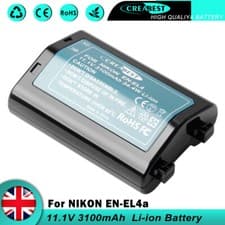 Image of 11.1V 3100mAh EN-EL4 EN-EL4a Battery For Nikon D2H D2Hs D2X F6 D3X D3 D3S D300