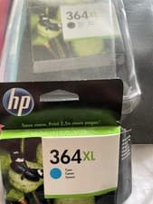 Image of HP 364XL Genuine Original Ink Cartridge Black & 1 Cyan