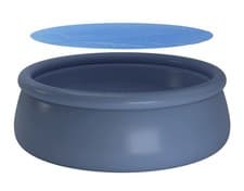 Image of Solar Pool Cover 4.57m (15ft) Heat Retaining Round Pool Debris Cover