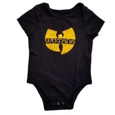 Image of Wu-Tang Clan Kids Baby Grow: Logo OFFICIAL NEW