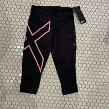 Image of 2XU Womens Light Speed Mid-Rise Compression under knee length leggings workout
