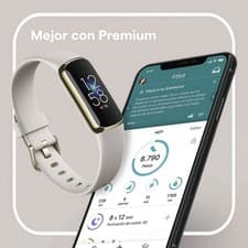 Image of Fitbit Luxe Activity Tracker with up to 6 days battery life, stress management