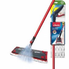 Image of Vileda 1-2 Spray Mop with Refillable Tank & Washable Microfibre Pad