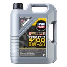 Image of LIQUI MOLY 9511 Top Tec 4100 5W-40 Synthetic Technology Engine Oil - 5 Litres