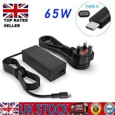 Image of 65W TYPE-C USB-C Laptop Power Adapter Charger For Lenovo Acer HP Apple Sony ASUS