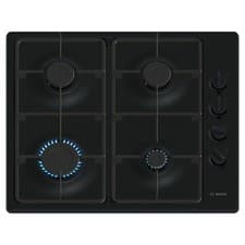 Image of Bosch Series 2 Refurbished 60cm 4 Burner Gas Hob - Black A1/PBP6B6K60