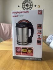 Image of Morphy Richards Classic Soup Maker 1.6L 1000W Model 48822 New