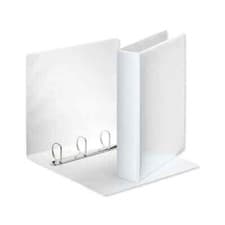 Image of 5 Star A4 Presentation Ring Binder Polypropylene 38mm 4D-Ring White (Pack of 10)