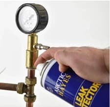 Image of Arctic Hayes PH020 1 x Gas Leak Detector Spray 400 ml, Blue (Pack of 1)