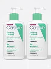 Image of 2x CeraVe Foaming Cleanser For Normal to Oily Skin Face Body 236ml 2 day deliver