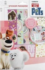 Image of Secret Life Of Pets Sticker Paradise - Book Album & Reusable Stickers Fun Pack