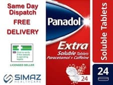 Image of Soluble PanadoI Extra 24 Tablets STRONG 500mg PAINKILLER