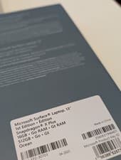 Image of Microsoft Surface 13-inch Screen Snapdragon X Plus 16GB 512GB Colour: Ocean