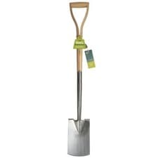 Image of STAINLESS BORDER SPADE – RHS ENDORSED - GTB/SSBRHS
