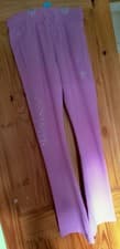 Image of Ladies Adidas Flared Joggers NEW Track Pants UK size 10