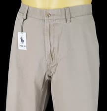 Image of POLO RALPH LAUREN Mens Beige CHINOS TROUSERS Pant Classic Fit - W38 L32 - £129