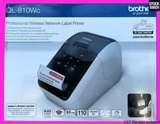 Image of Brother QL-810Wc Direct Thermal Wireless DK Label Printer USB (TESTED) VAT Incl