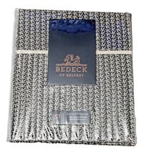 Image of BEDECK Of Belfast Standard Pillowcase Cotton Sateen 200 Thread Count Charcoal