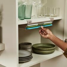 Image of Joseph Joseph 3 Piece (Large) Folio Slim Under-shelf Chopping Board Set RRP60