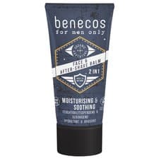 Image of Benecos For Men Only Face and After-Shave Balm 2-in-1 Organic 50ml