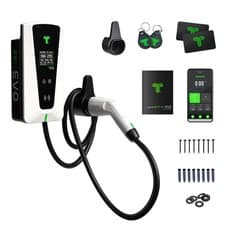 Image of techtron EV11EVO 3 Phase 11kW Type2 Smart Home EV Charger WiFi Bluetooth RFID