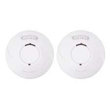 Image of Hispec Wireless Interlink Smoke and Heat Alarm Lithium Battery Powered