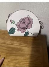 Image of Radley ‘Meadow Lane’Leather Small Crossbody Chalk Floral Bag BNWT RRP£219.00