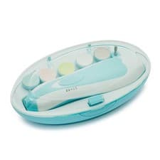 Image of Electric Baby Nail File Clippers Trimmer Toddler Toes Trim Nails Polish Care UK