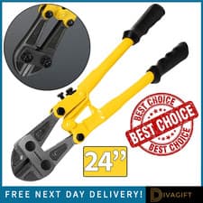 Image of HEAVY DUTY 24'' 600MM CARBON STEEL BOLT CUTTERS FOR WIRE CABLE CUTTER CROPPER