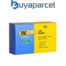 Image of Tacwise 140 Series Staples Galvanised 6 8 10 12 14mm x5000 Rapid Arrow Stanley