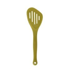Image of Colourworks Green Silicone Spatula Turner 28 cm with Heat & Stain-resistant