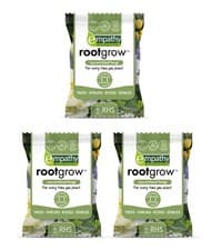 Image of 3 x Empathy Rootgrow Mycorrhizal Fungi Fertiliser Tree Shrubs Roses Edibles 60g