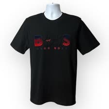 Image of Hugo Boss Black Logo T-Shirt Crew Neck Short Sleeve Mens Sizes S-2XL 100% Cotton