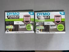 Image of 2 x Packs of Genuine DYMO Durable Labels 32mm x 57mm (2112289)