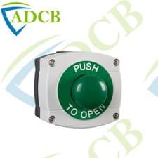 Image of Outdoor IP66 Push to Open Door Release Weatherproof Big Button 30V Surface Mount