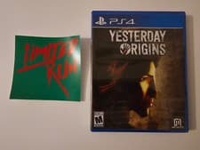 Image of Yesterday Origins Playstation 4 PS4 PS5 Limited Run #107 NEW SEALED FREEPOST