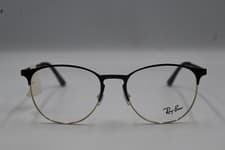 Image of ray ban eyeglasses RX6375 2890 Cold on Black 53 [] 18-145