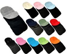 Image of Baby Universal Footmuff Fit Pushchair Buggy Stroller Pram Liner Cosy Toes Fleece