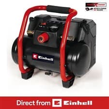 Image of Einhell Cordless Air Compressor 6L 8Bar PXC TE-AC 36/150 Li OF-Solo BODY ONLY