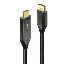 Image of Lindy 2m Active DisplayPort 1.4 to HDMI 8K60 Cable