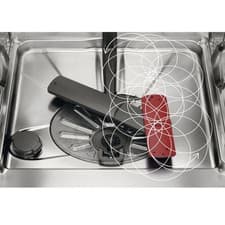 Image of AEG Series 7000 GlassCare Freestanding Dishwasher - White B-rated FFB75727PW
