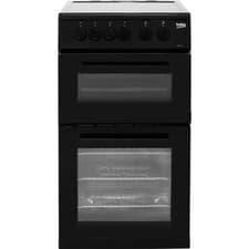 Image of Beko KDC5422AK 50cm Free Standing Electric Cooker with Ceramic Hob Black A